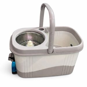 Escurridor 360 con balde color beige - Imagen 2