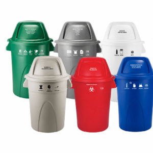 Papelera tapa push 121 Ltrs Elite