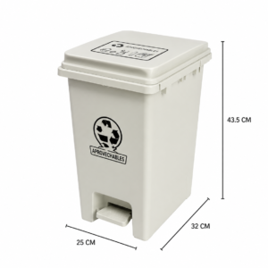 Papelera 20 Ltrs pedal Luxury