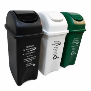Papelera Vaivén de 35 Ltrs