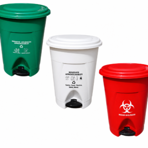 Papelera 25Ltrs pedal Colplast