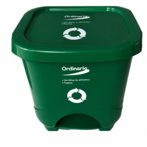 Papelera 20 Ltrs pedal cuadrada