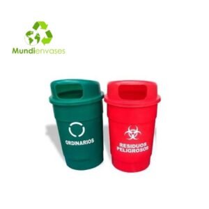 Caneca tapa alta de 160 Ltrs Cilíndrica