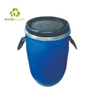 Caneca tapa y aro/uña 60Ltrs (15galones)REACONDICIONADA