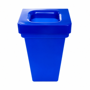 Papelera 50 Ltrs tapa agujero Rectangular