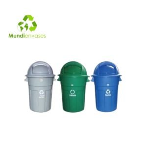 Papelera 120 Ltrs Cúpula Tromoplast