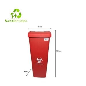 Papelera 55Ltrs