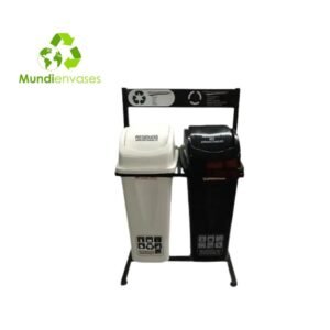 Punto Ecológico 35 Ltrs Vaivén, 2 puestos.